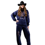 Wild Teddy Jogger's Set Blue/ Rose Gold
